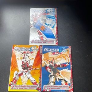 Gundam Seed Astray volume 1 2 3